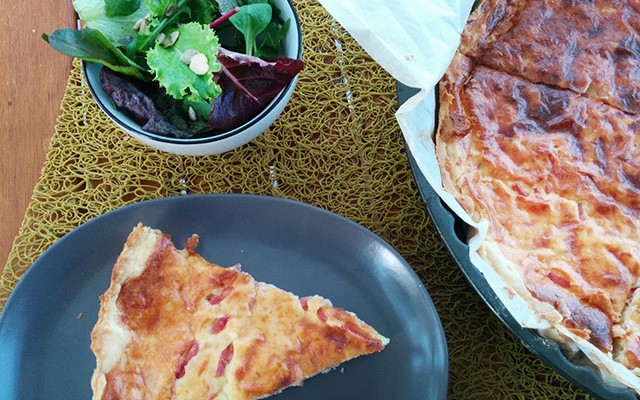 Recette de la quiche lorraine au Thermomix