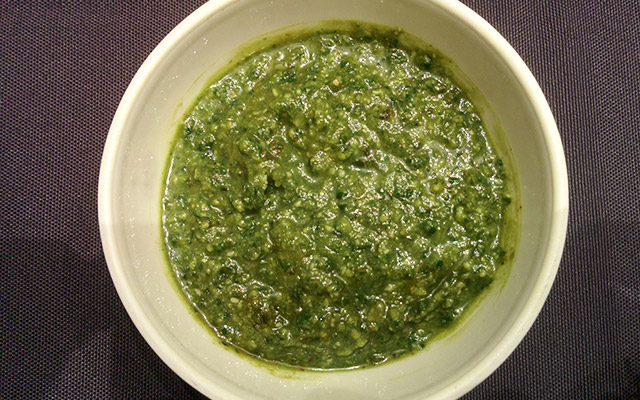 Recette de la sauce pesto maison