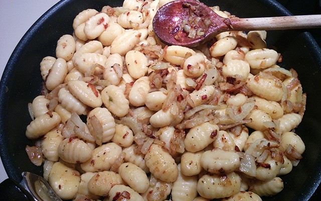 Recette de gnocchis poêlés au fenouil