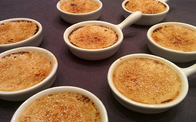 Recette de la crème brûlée au foie gras