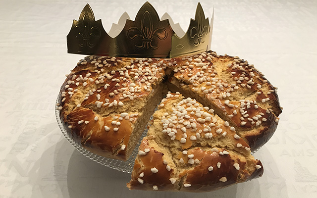 Recette de la Galette des rois briochée aux éclats de sucre